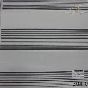 پرده زبرا طوسی مشکی کد 304-06