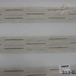 پرده زبرا کرم کد 303-03